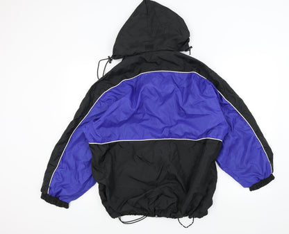 stanino Boys Black Colourblock  Anorak Jacket Size S