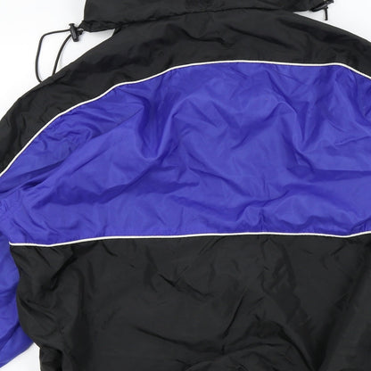 stanino Boys Black Colourblock  Anorak Jacket Size S