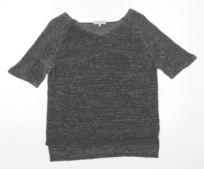 Per Una Womens Grey   Basic T-Shirt Size S