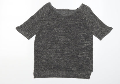 Per Una Womens Grey   Basic T-Shirt Size S