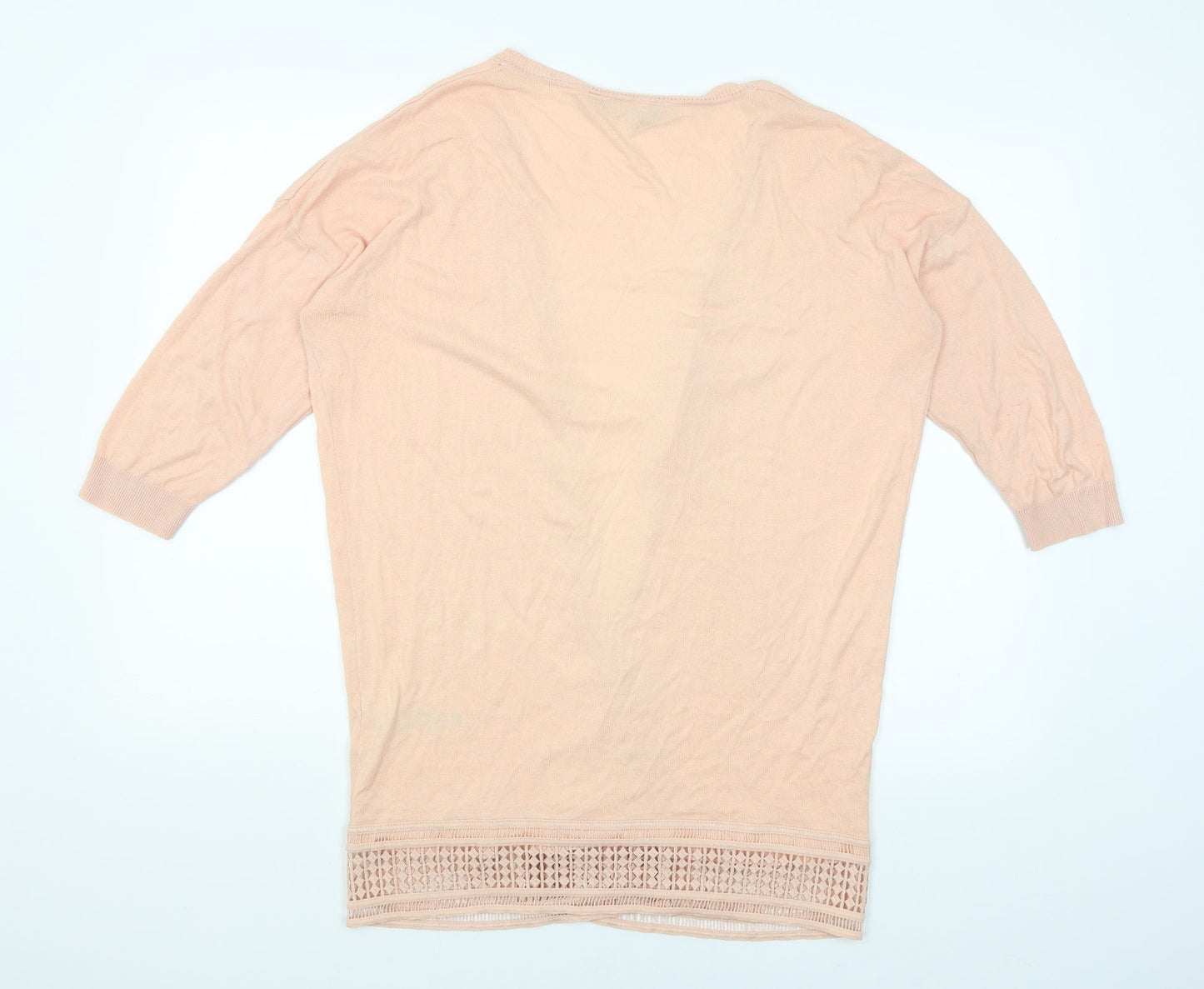 Dorothy Perkins Womens Pink   Wrap Jumper Size 16