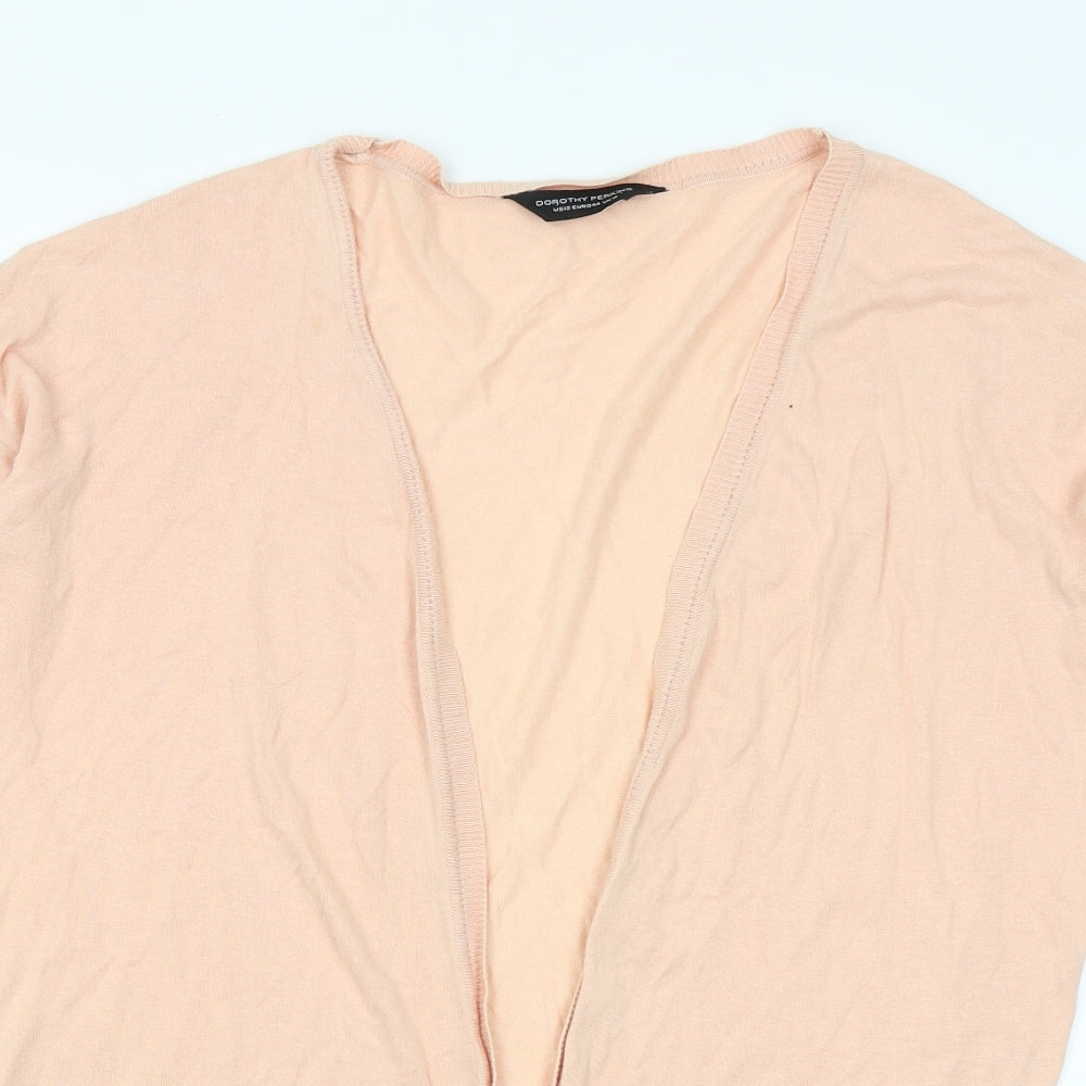 Dorothy Perkins Womens Pink   Wrap Jumper Size 16
