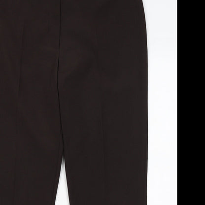 Matalan Womens Brown   Dress Pants Trousers Size 16 L28.5 in