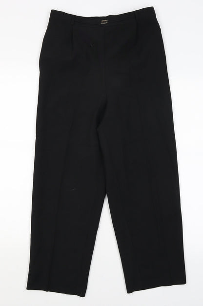 BM Womens Black   Trousers  Size 10 L24.5 in