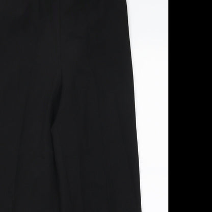 BM Womens Black   Trousers  Size 10 L24.5 in