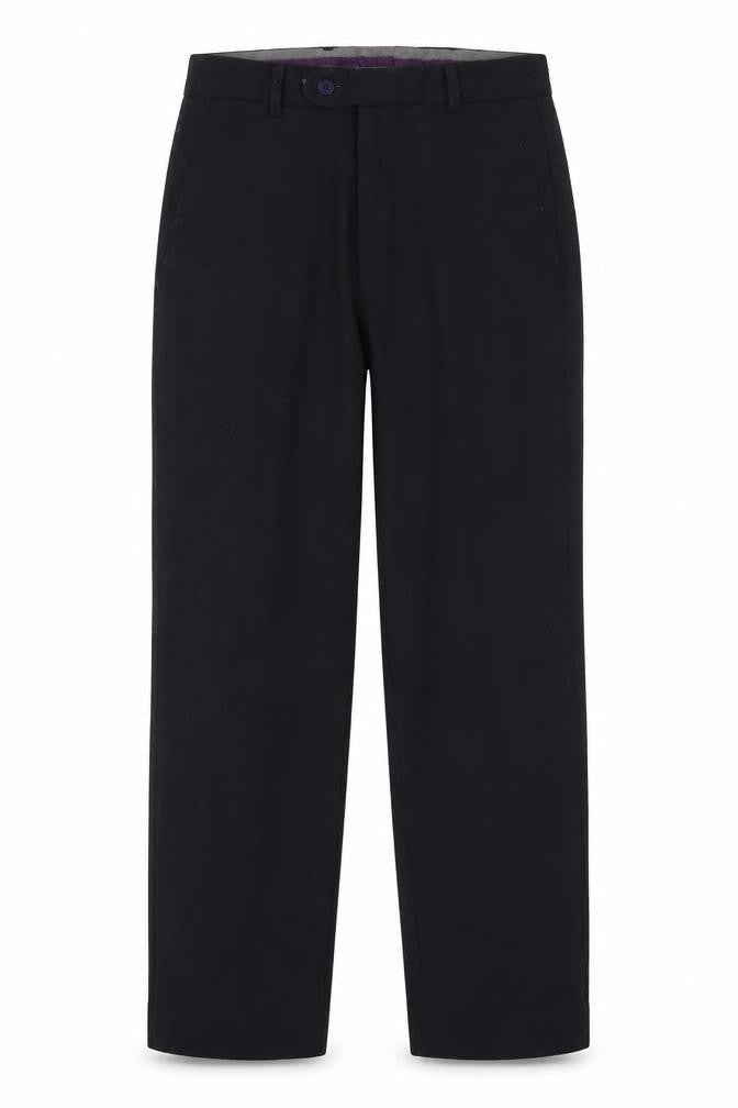Mens UK Size 30 in Preworn Regular Fit Dress Pants Blue Trousers