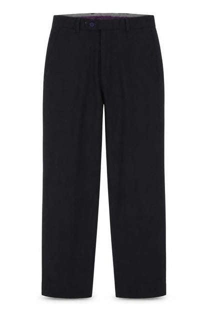 Mens UK Size 30 in Preworn Regular Fit Dress Pants Blue Trousers
