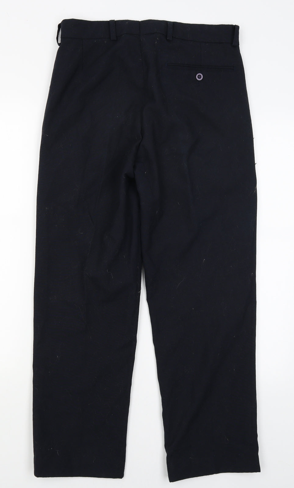 Preworn Mens Blue   Dress Pants Trousers Size 30 in L27 in