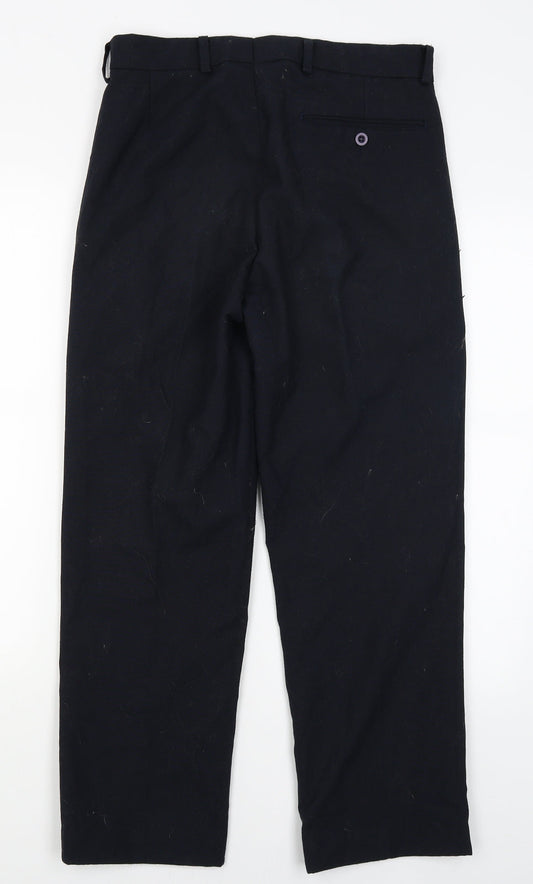 Preworn Mens Blue   Dress Pants Trousers Size 30 in L27 in