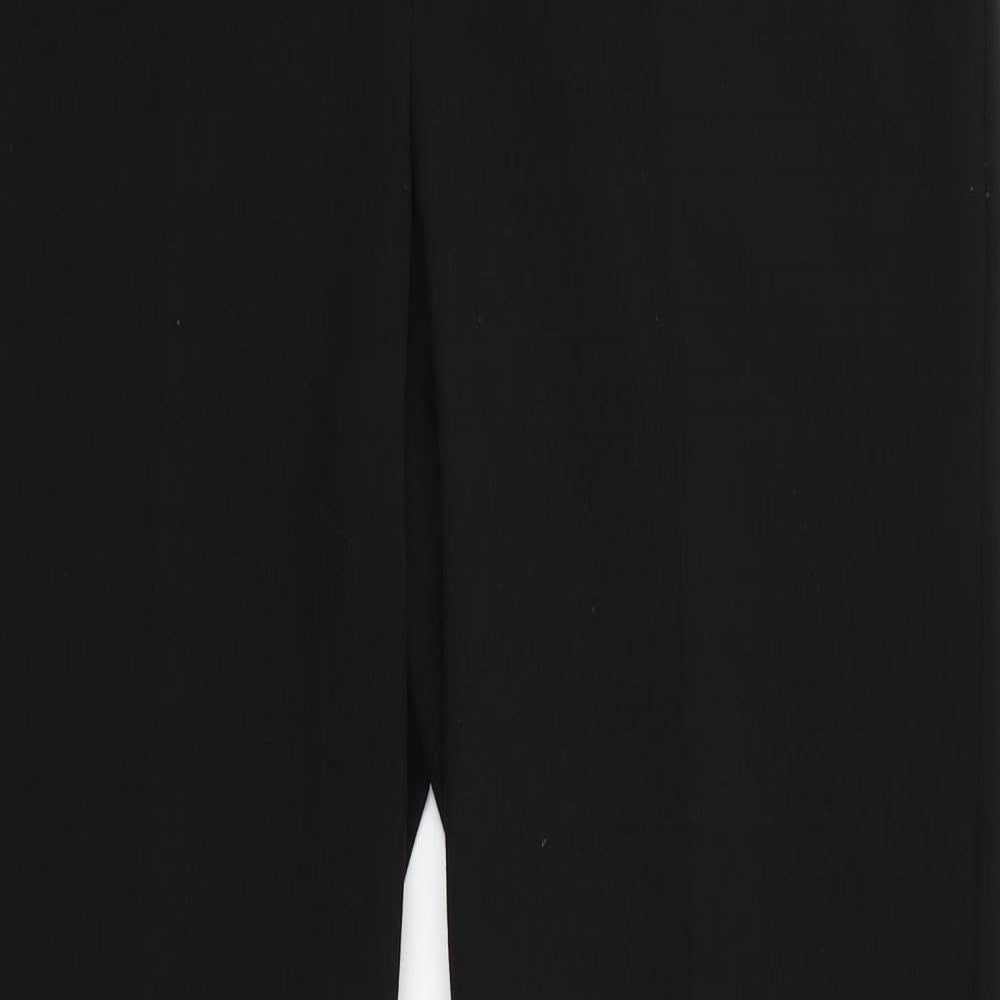 George Womens Black   Dress Pants Trousers Size 12 L32 in