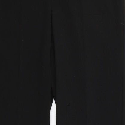 George Womens Black   Dress Pants Trousers Size 12 L32 in