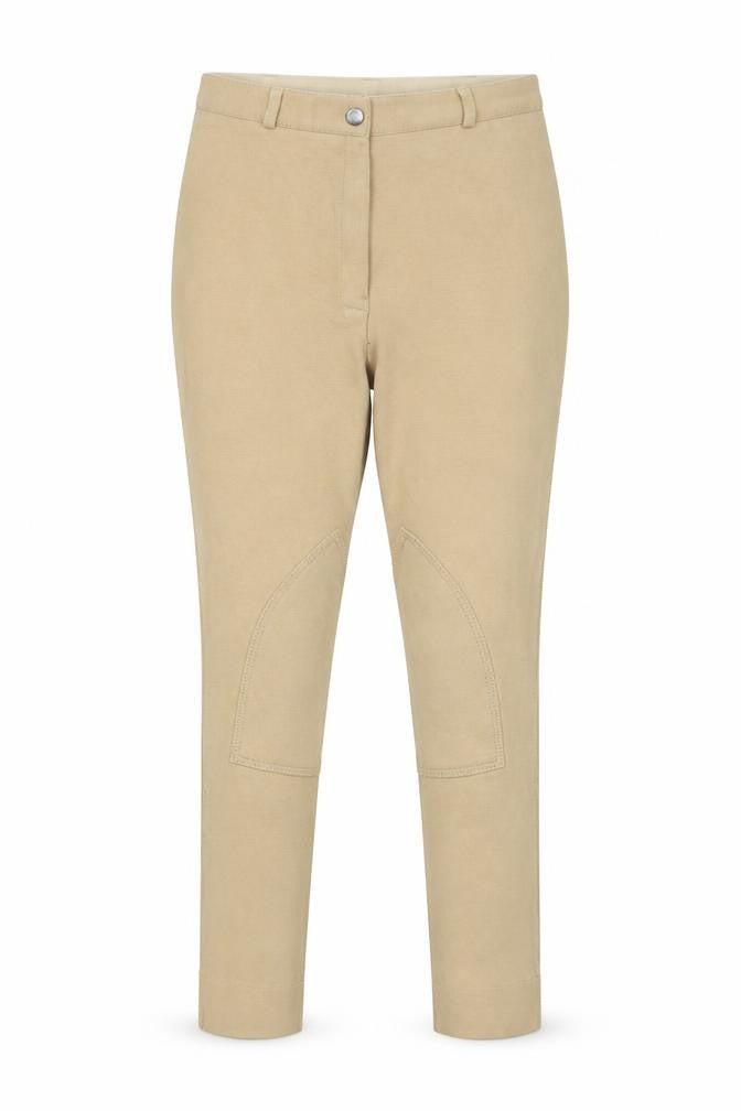 Womens UK Size 8 Harry Hall Regular Fit  Beige Trousers