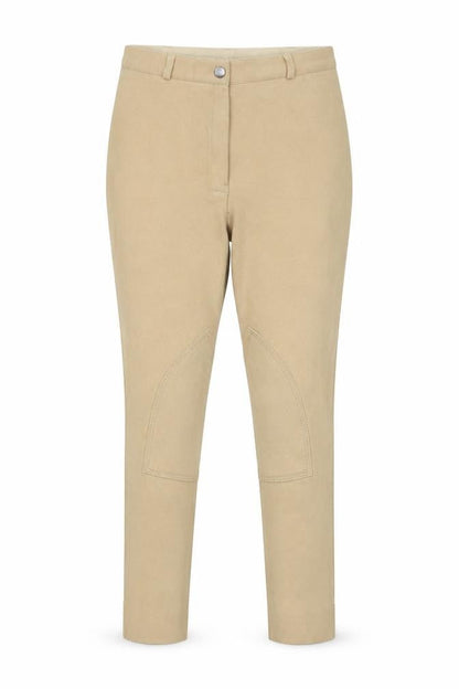 Womens UK Size 8 Harry Hall Regular Fit  Beige Trousers