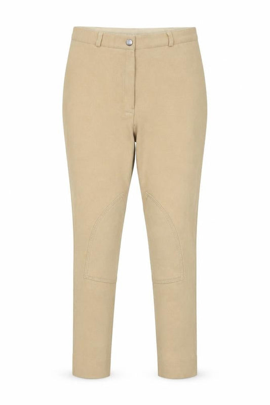Womens UK Size 8 Harry Hall Regular Fit  Beige Trousers