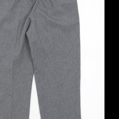 Bonmarche Womens Grey   Cropped Trousers Size 10 L22.5 in