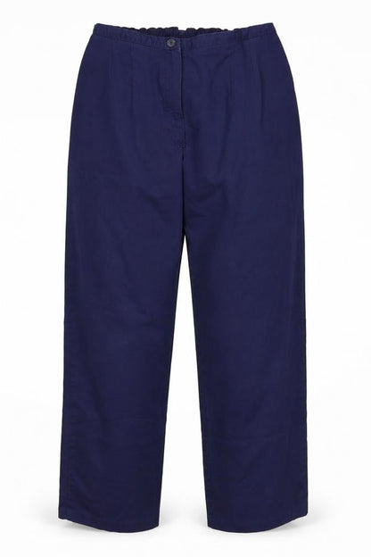 Womens UK Size 12 Preworn Regular Fit  Blue Trousers