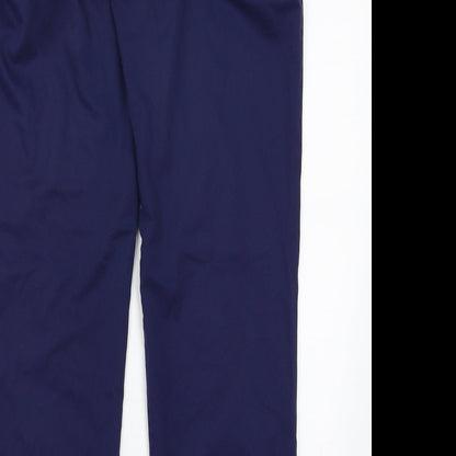 Womens UK Size 12 Preworn Regular Fit  Blue Trousers