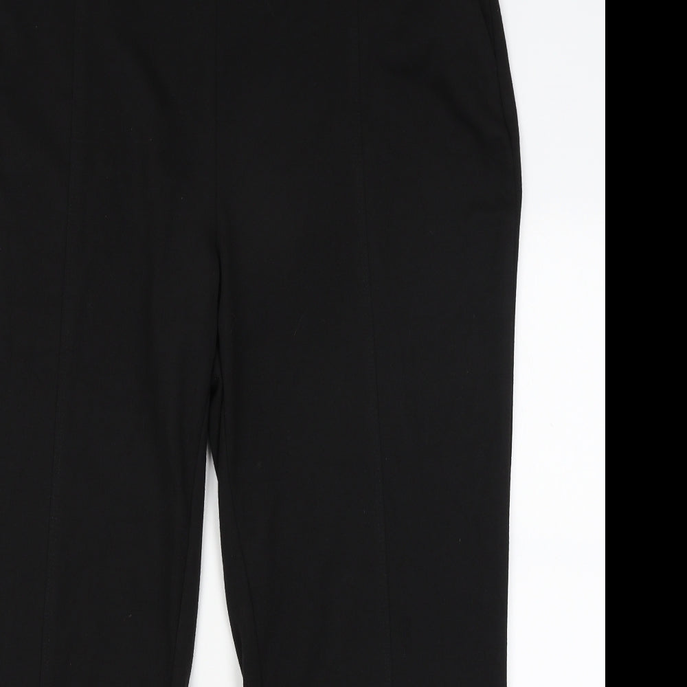 M&S Womens Black   Trousers  Size 20 L28 in