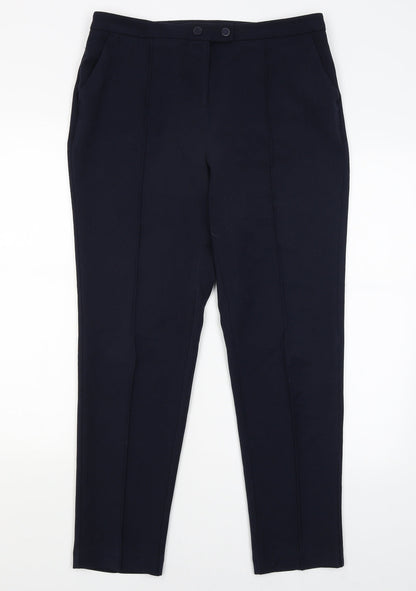 F&F Womens Blue   Trousers  Size 12 L28 in
