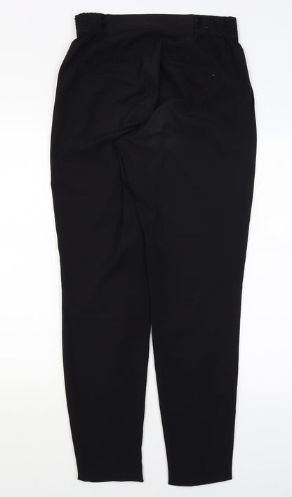 YAS Womens Black   Trousers  Size 8 L29 in