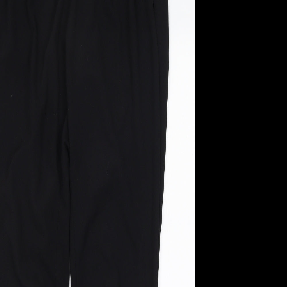 YAS Womens Black   Trousers  Size 8 L29 in