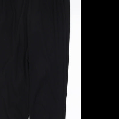YAS Womens Black   Trousers  Size 8 L29 in