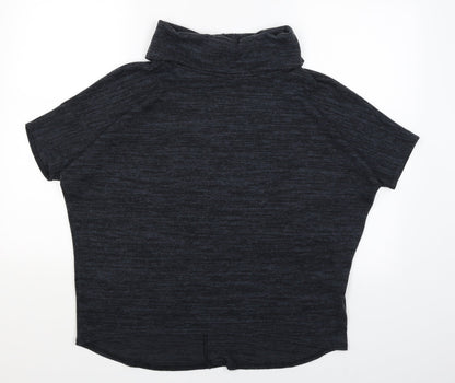Womens UK Size 8 Select Grey Basic T-Shirt