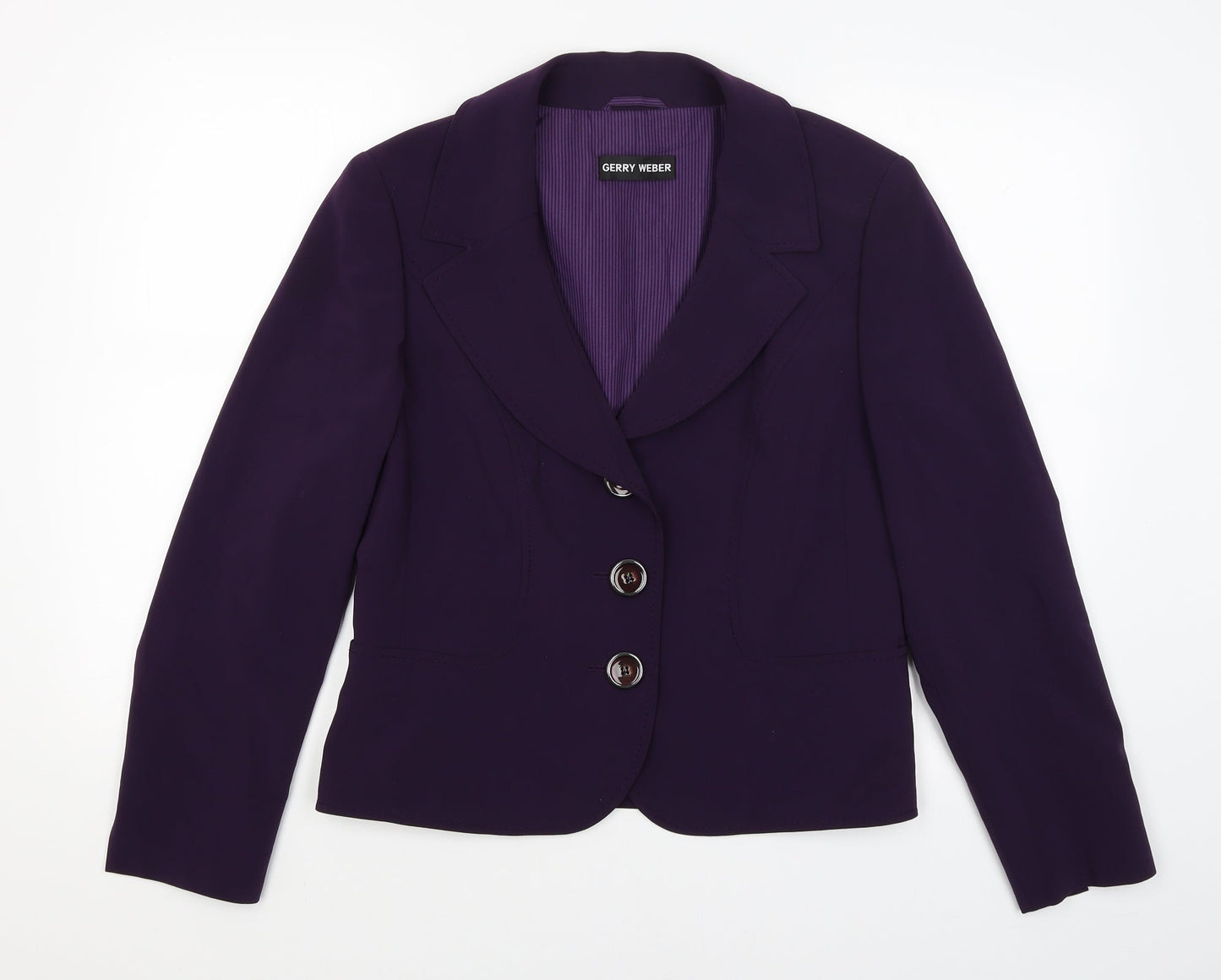 Gerry Weber Womens Purple   Jacket Blazer Size 14