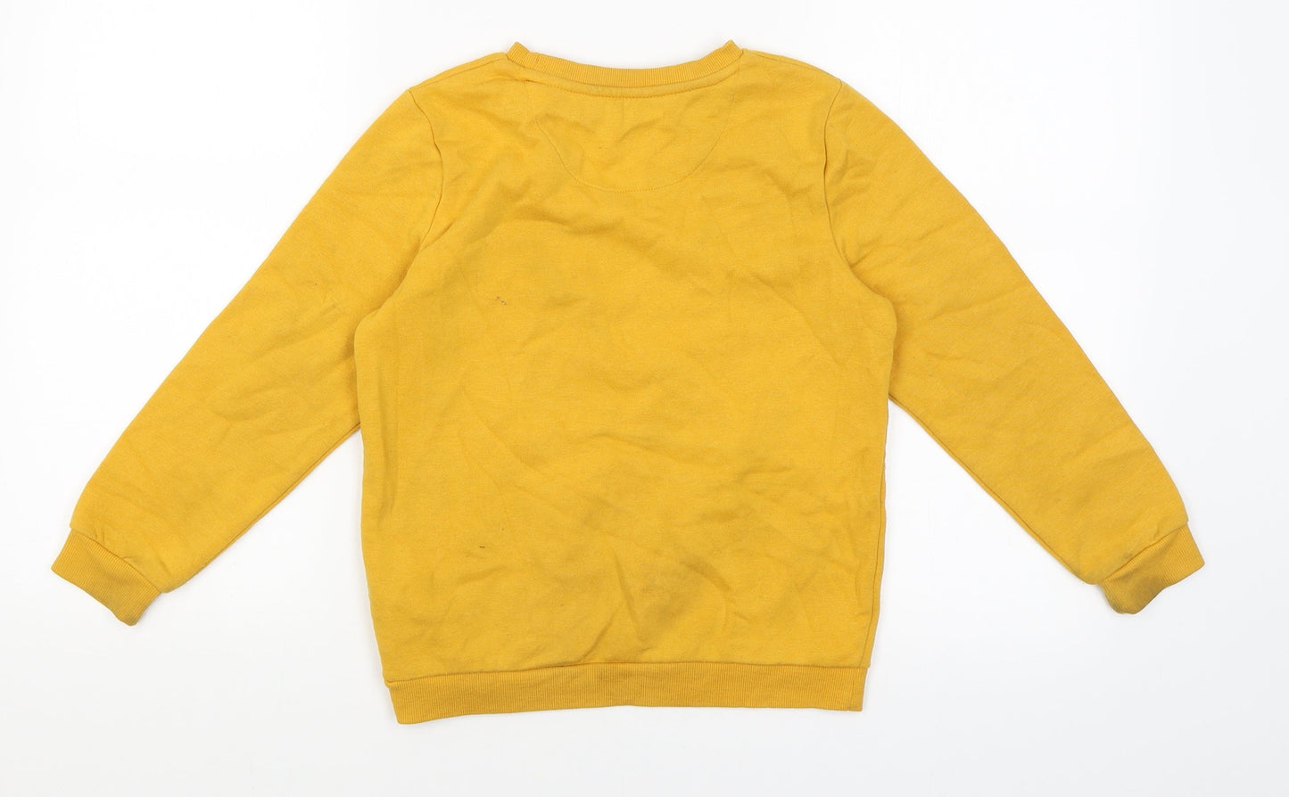 Primark Boys Yellow   Pullover Sweatshirt Size 8-9 Years  - Urban Adventure