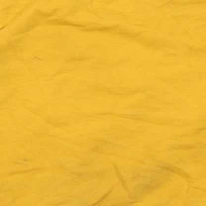 Primark Boys Yellow   Pullover Sweatshirt Size 8-9 Years  - Urban Adventure