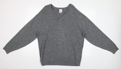 leonard hudson Mens Grey   Pullover Jumper Size L