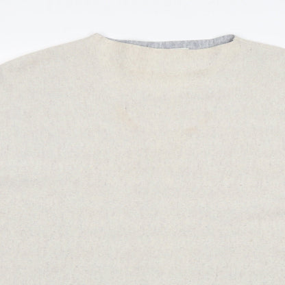 nine Womens Ivory   Pullover Jumper Size M