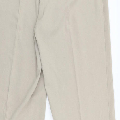 Womens UK Size 18 Alexara Regular Fit  Beige Trousers