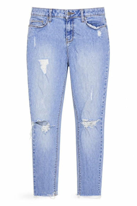 Womens UK Size 29 in Very Regular Fit Skinny Blue Jeans
