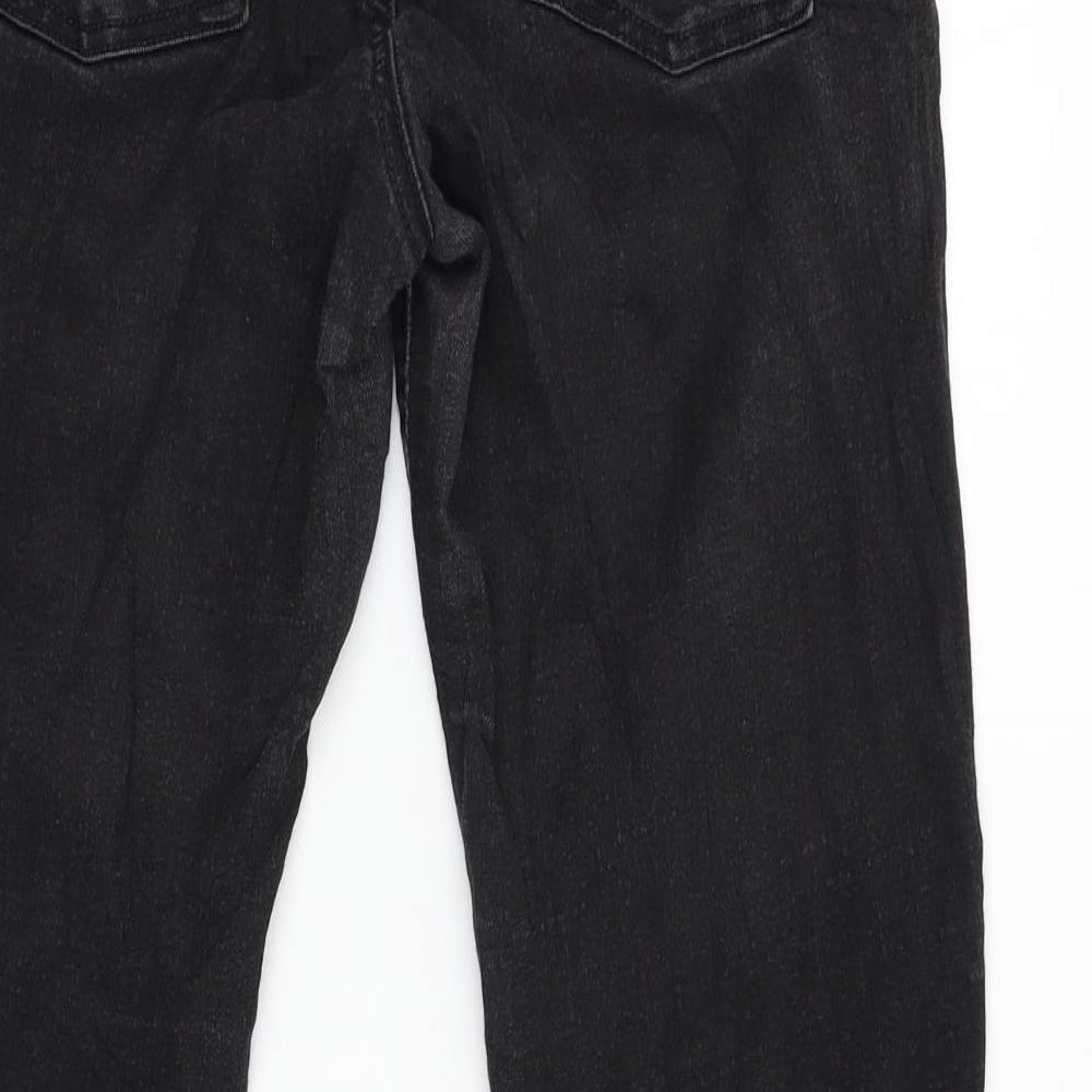 Dorothy Perkins Womens Black  Denim Skinny Jeans Size 12 L29 in