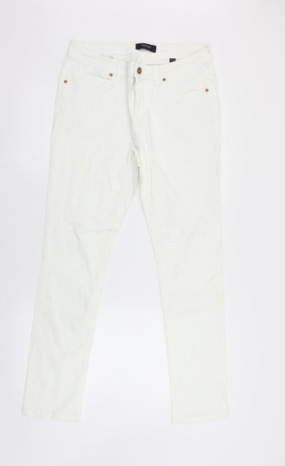Tchibo Womens Ivory  Denim Straight Jeans Size 40 L31 in