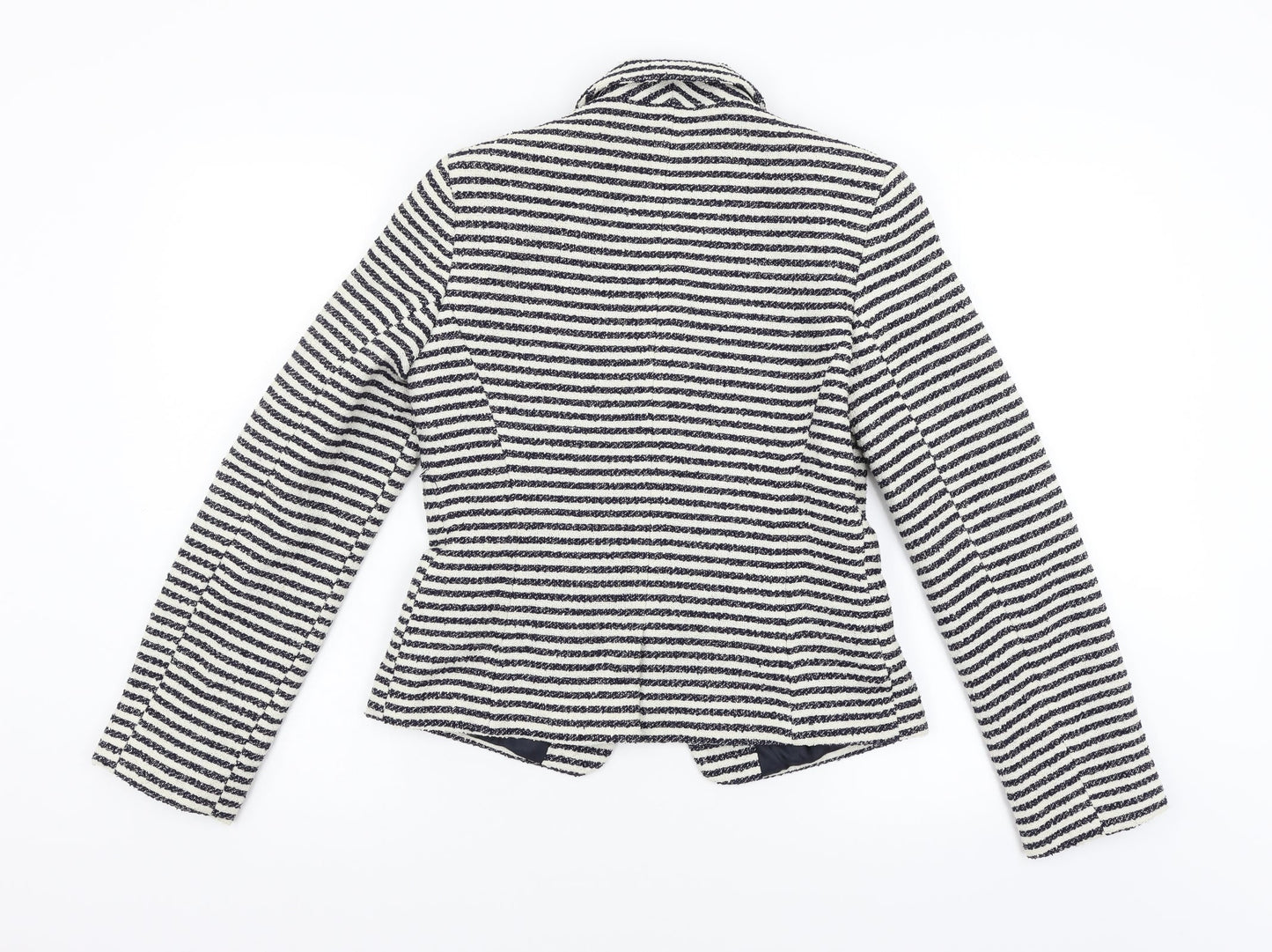 Primark Womens Multicoloured Striped  Jacket Suit Jacket Size 10