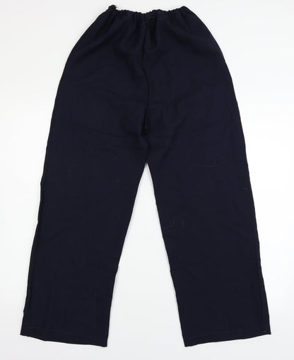 Womens UK Size 8 Preworn Regular Fit  Blue Trousers