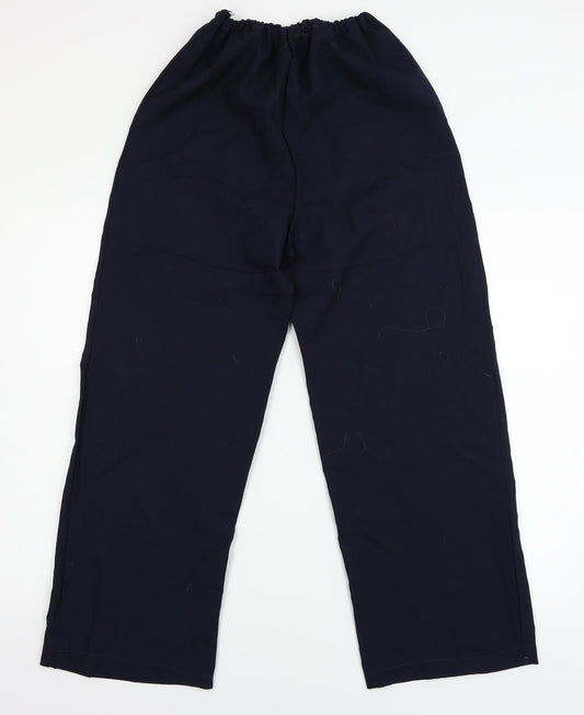 Womens UK Size 8 Preworn Regular Fit  Blue Trousers