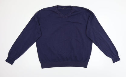 Capsule Mens Blue   Pullover Jumper Size 2XL