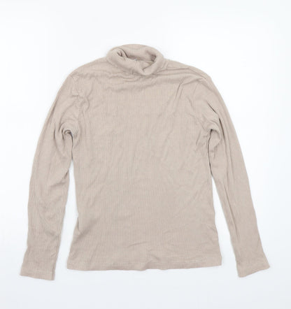 H&M Womens Beige   Pullover Jumper Size S