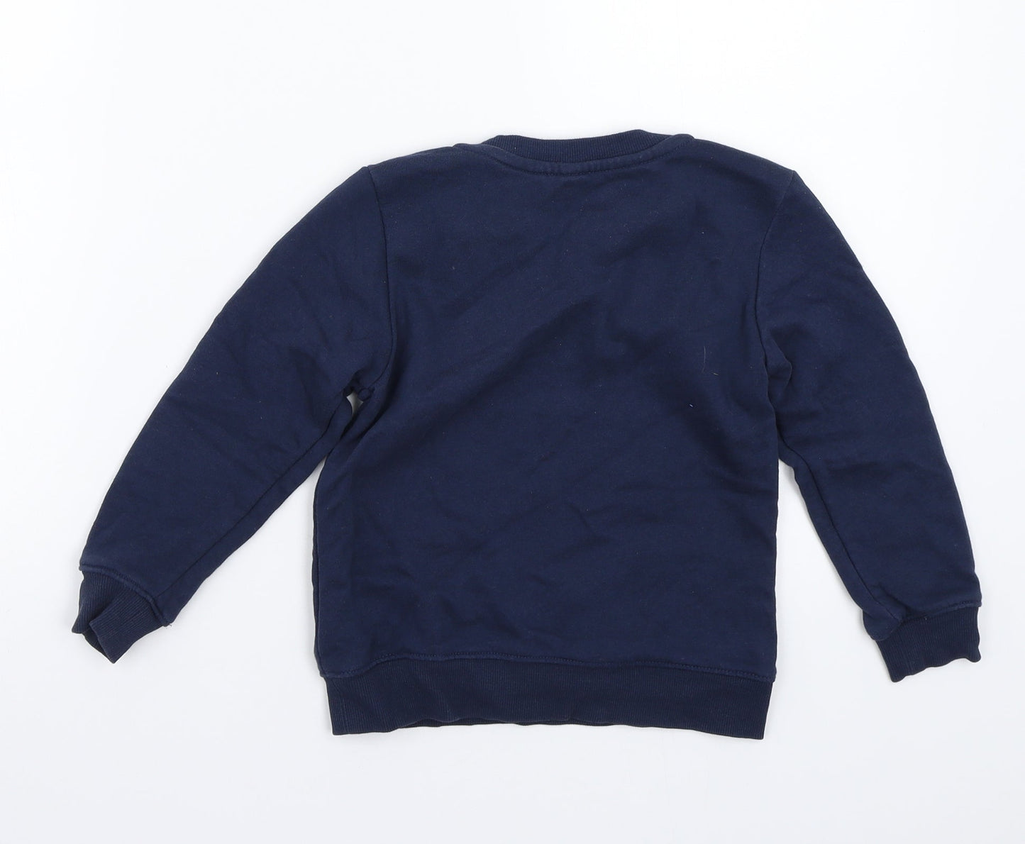 H&M Girls Blue   Pullover Jumper Size 5 Years
