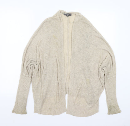 Primark Womens Beige   Cardigan Jumper Size M