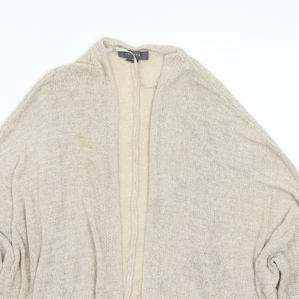 Primark Womens Beige   Cardigan Jumper Size M
