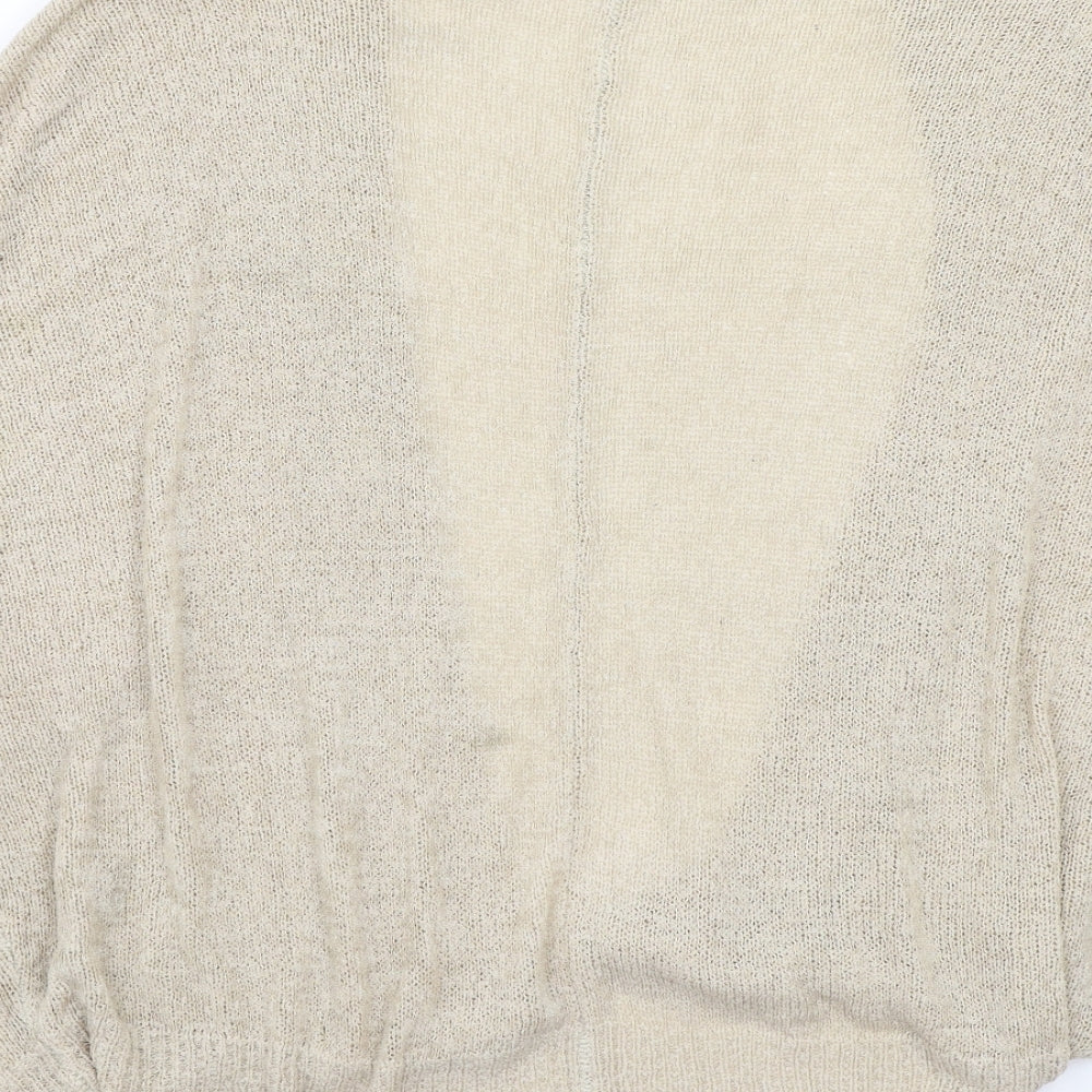 Primark Womens Beige   Cardigan Jumper Size M