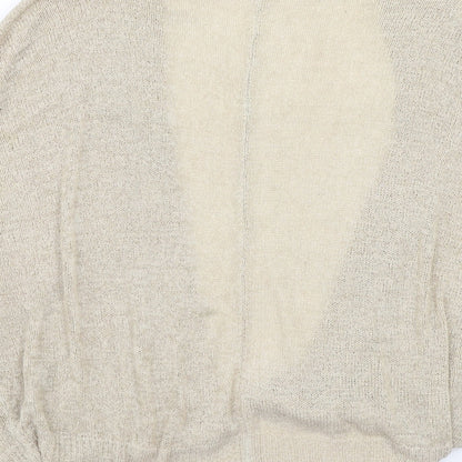 Primark Womens Beige   Cardigan Jumper Size M