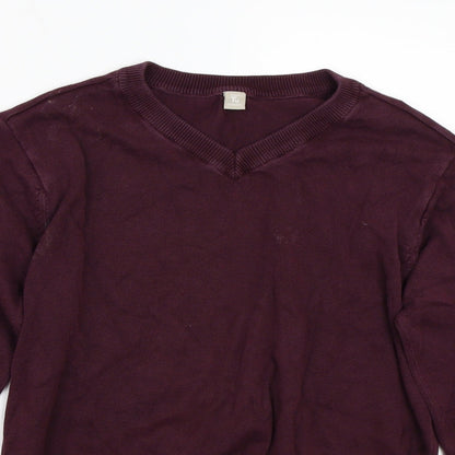 Tu Girls Purple   Pullover Jumper Size 12 Years