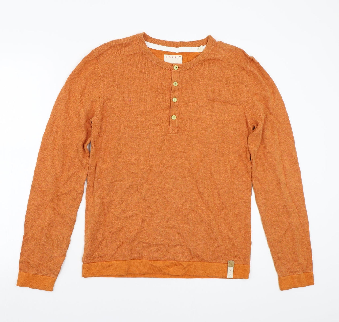 Espirit Womens Orange   Pullover Jumper Size S