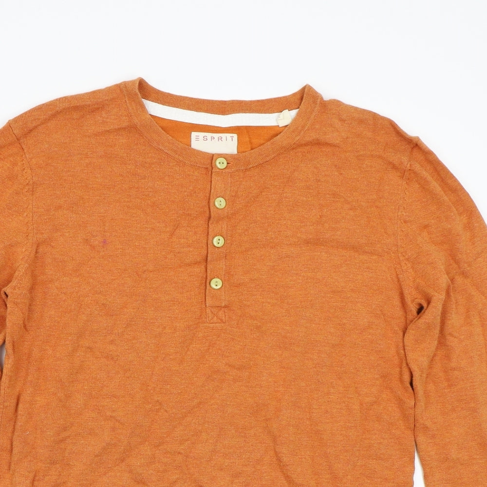 Espirit Womens Orange   Pullover Jumper Size S