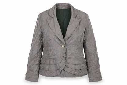 Womens UK Size 16 Preworn Grey Jacket
